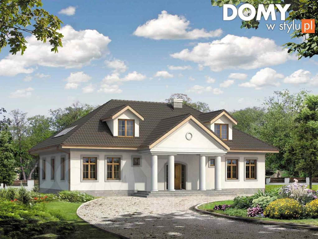 Projekt domu Tercja 5 - luksusowy parterowy dom ro